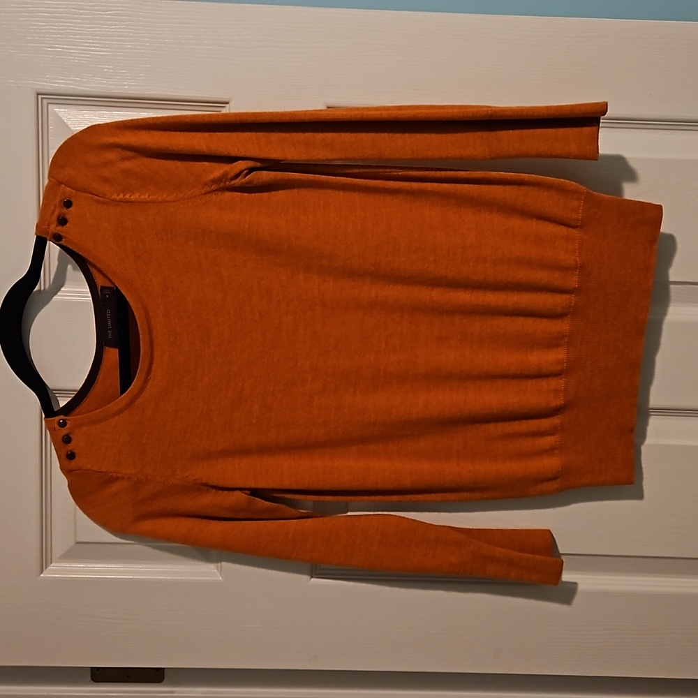 Orange sweater. The Limited. Size M